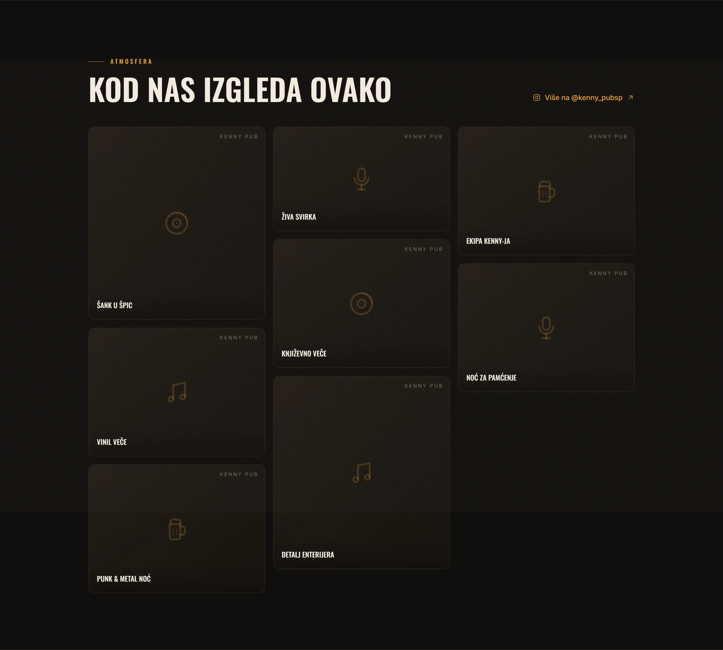 Kenny Pub — Galerija
